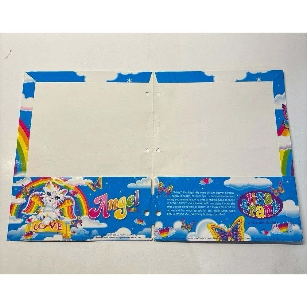 Lisa Frank Kitty Angel Folder (2005-06)